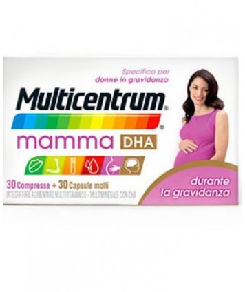 MULTICENTRUM MAMMA DHA 30 COMPRESSE + 30 CAPSULE MOLLI